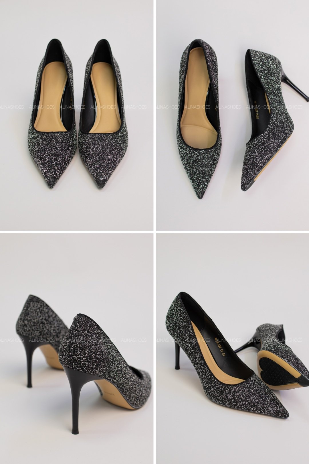 Туфли alinashoes black 38 купить,NaN