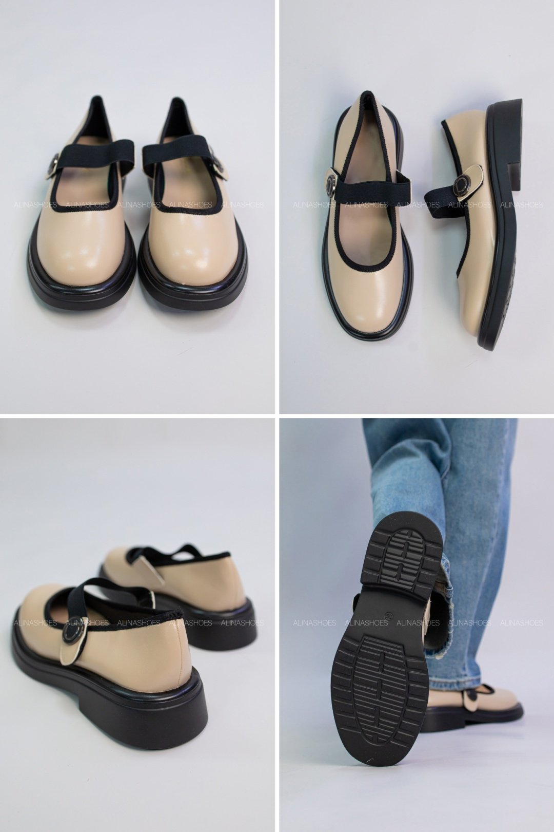 Лоферы alinashoes brown 38 купить,NaN