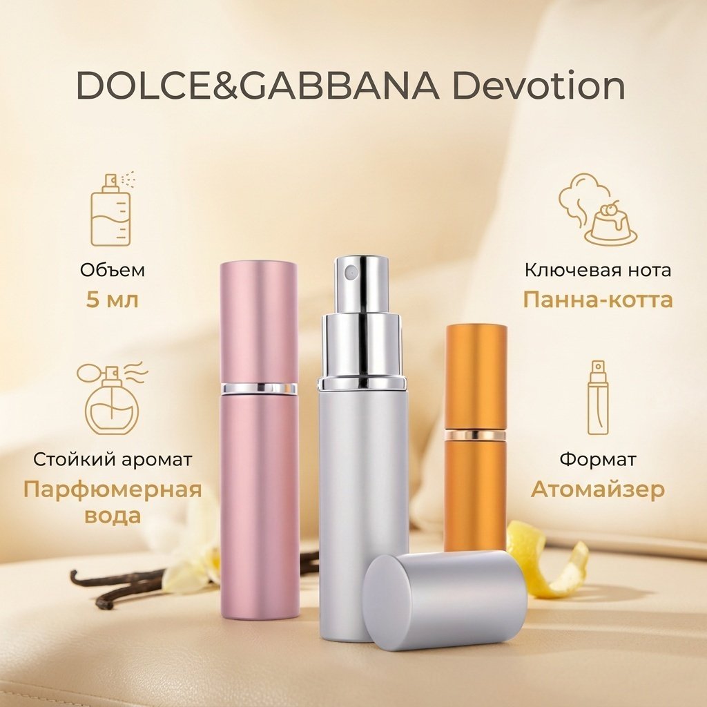 DOLCE&GABBANA Devotion парфюмерная вода EDP 5 мл, для женщин купить,NaN
