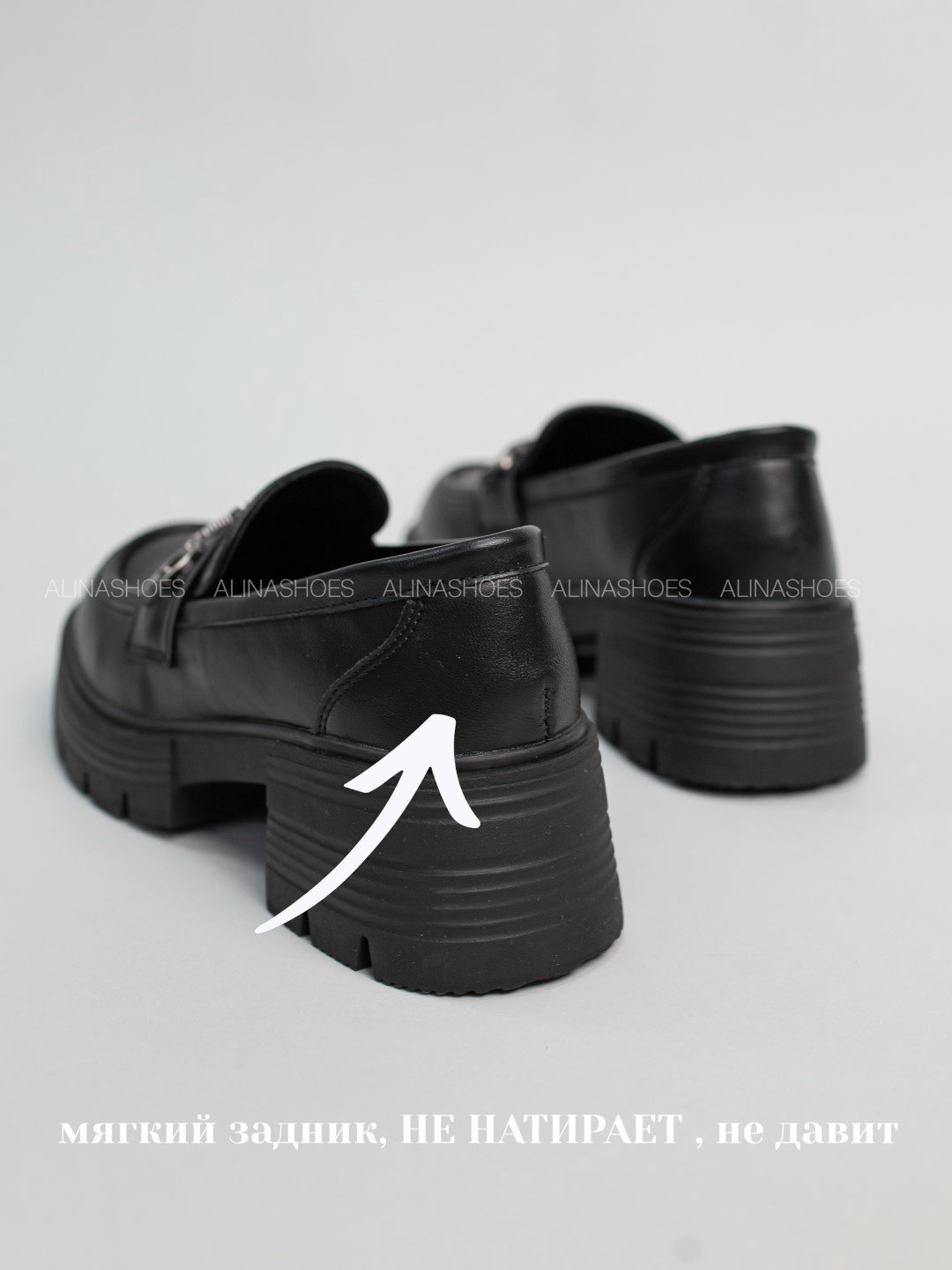 Лоферы alinashoes black 40 купить,NaN