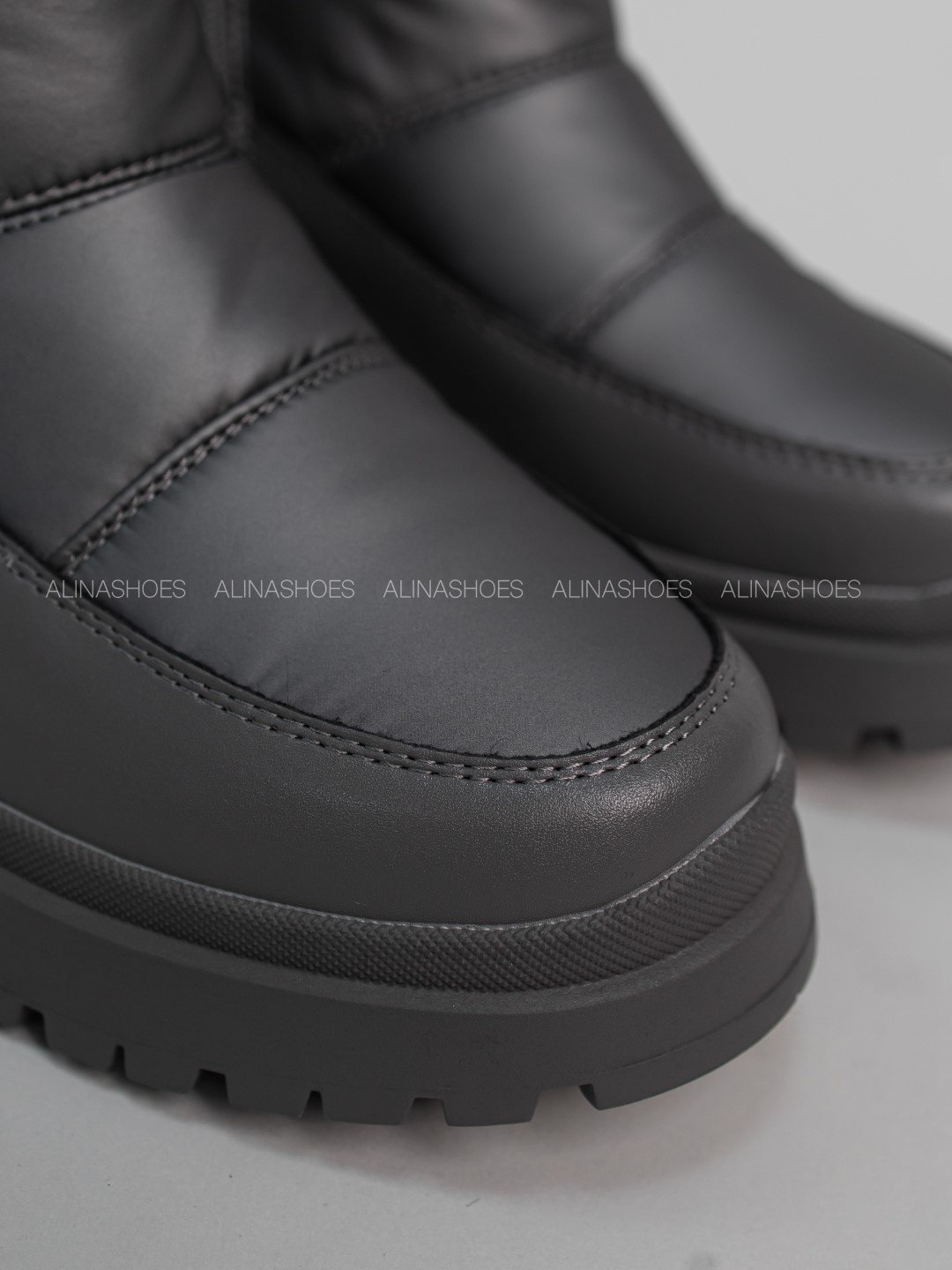 Дутики alinashoes серый купить,NaN