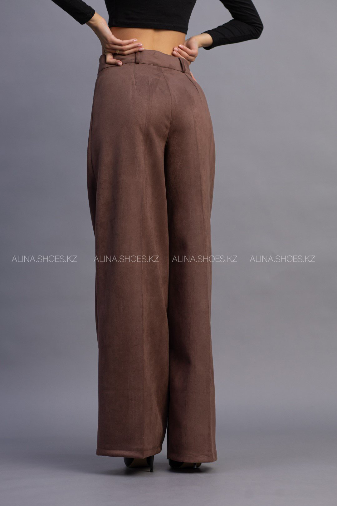 Повседневные брюки alinashoes коричневый купить,NaN