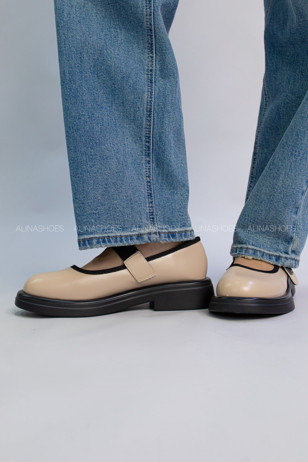 Лоферы alinashoes brown 38 купить,NaN