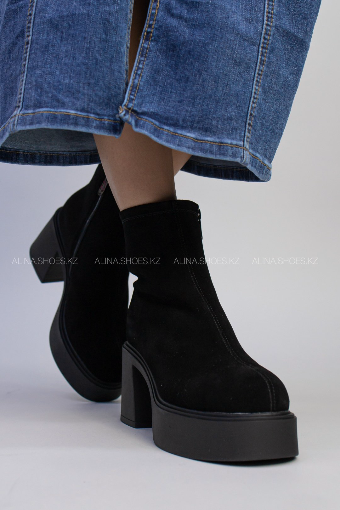 Ботильоны alinashoes black 40 купить,NaN