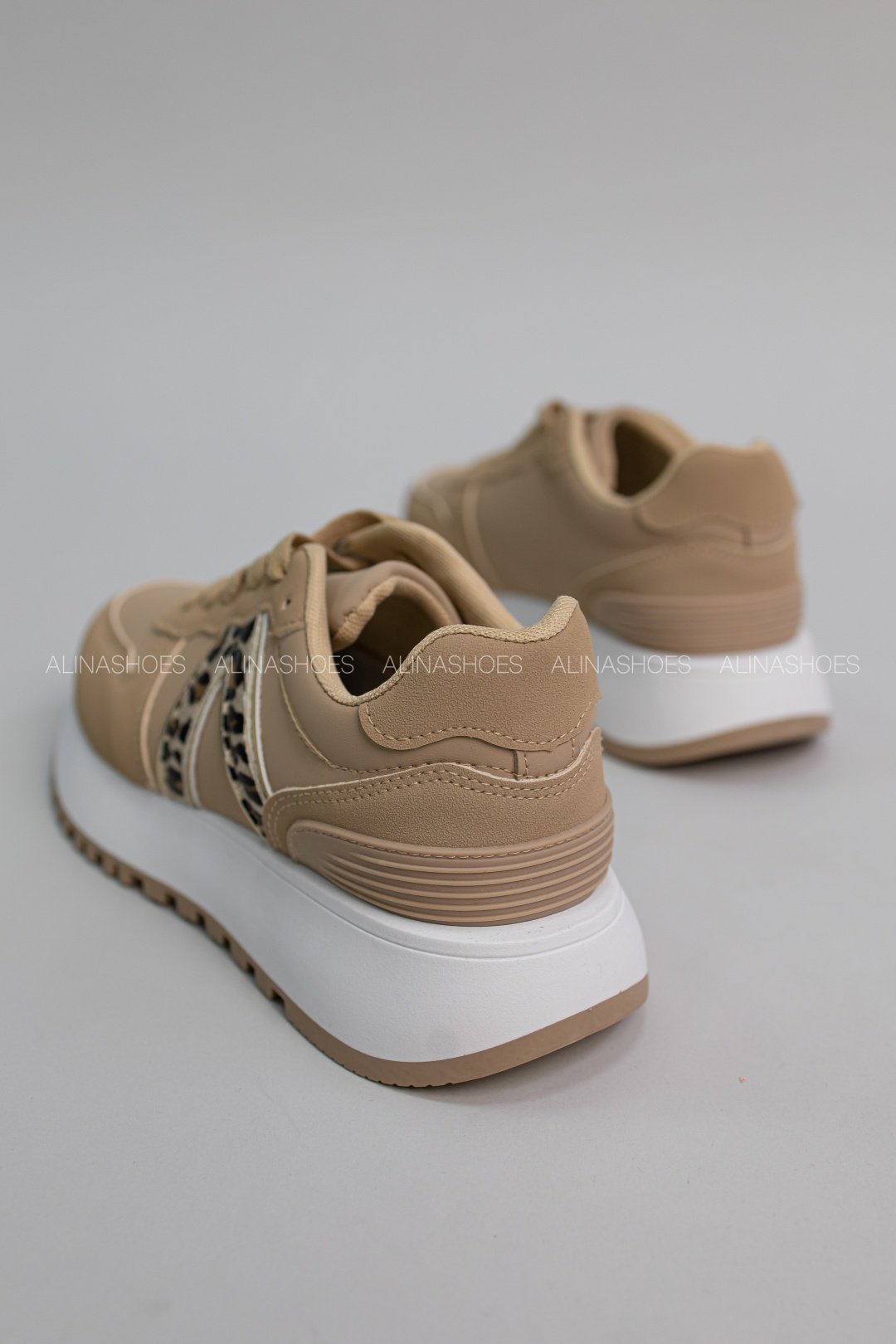Кроссовки alinashoes бежевый купить,NaN