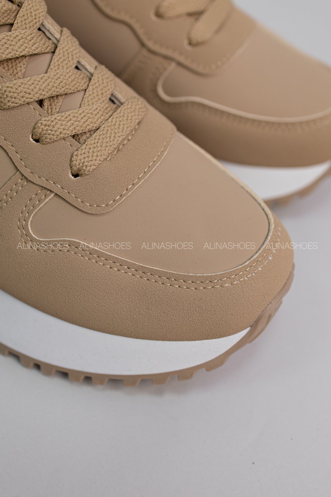 Кроссовки alinashoes бежевый купить,NaN