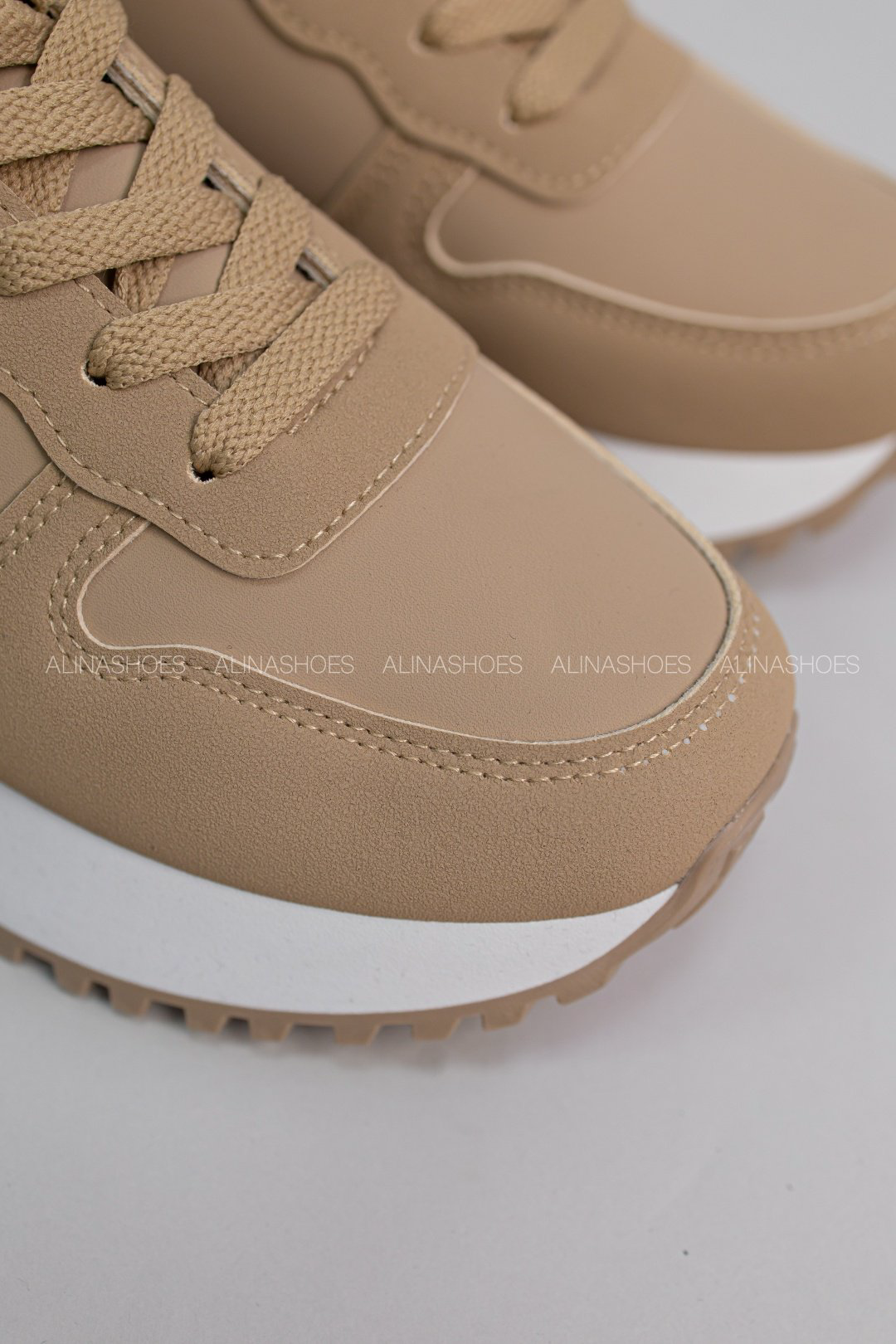 Кроссовки alinashoes бежевый купить,NaN