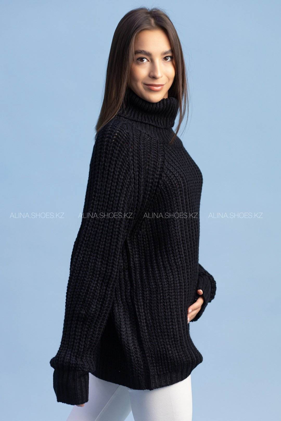Свитер alinashoes черный купить,NaN