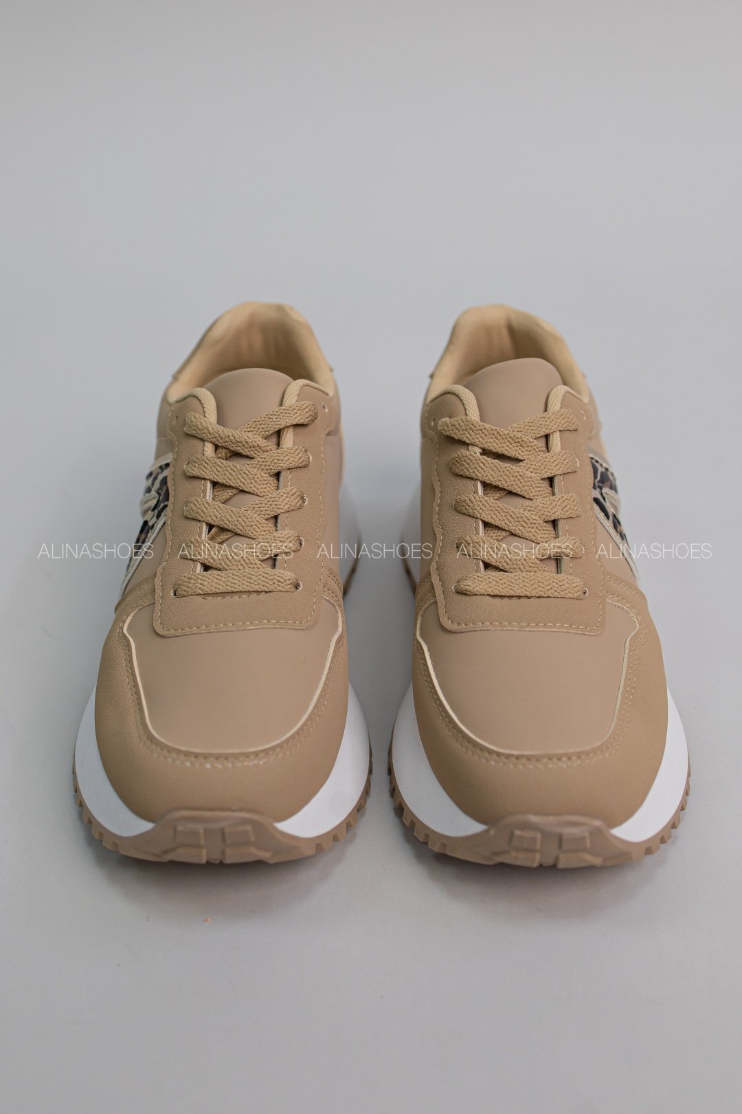 Кроссовки alinashoes бежевый купить,NaN