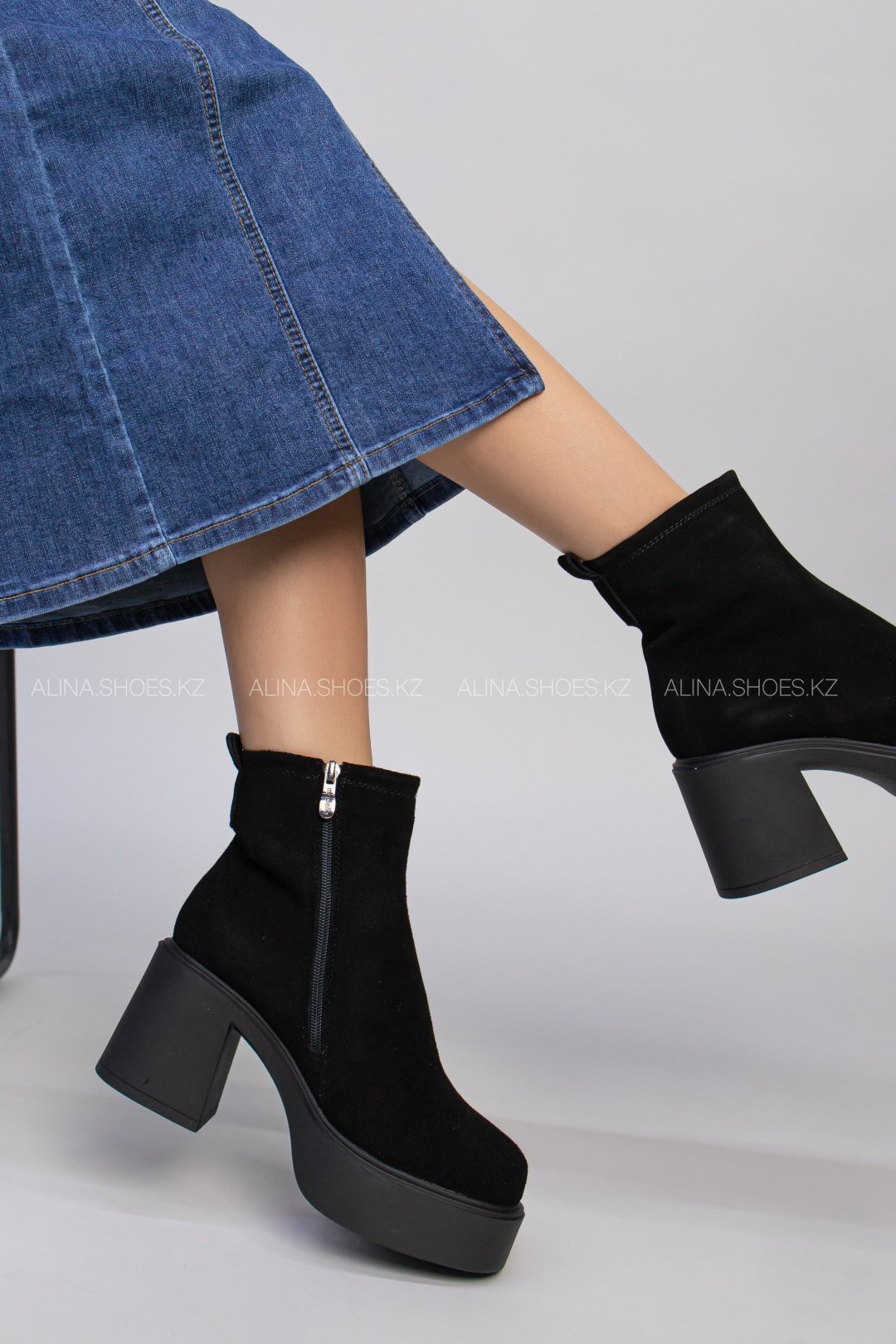 Ботильоны alinashoes black 40 купить,NaN
