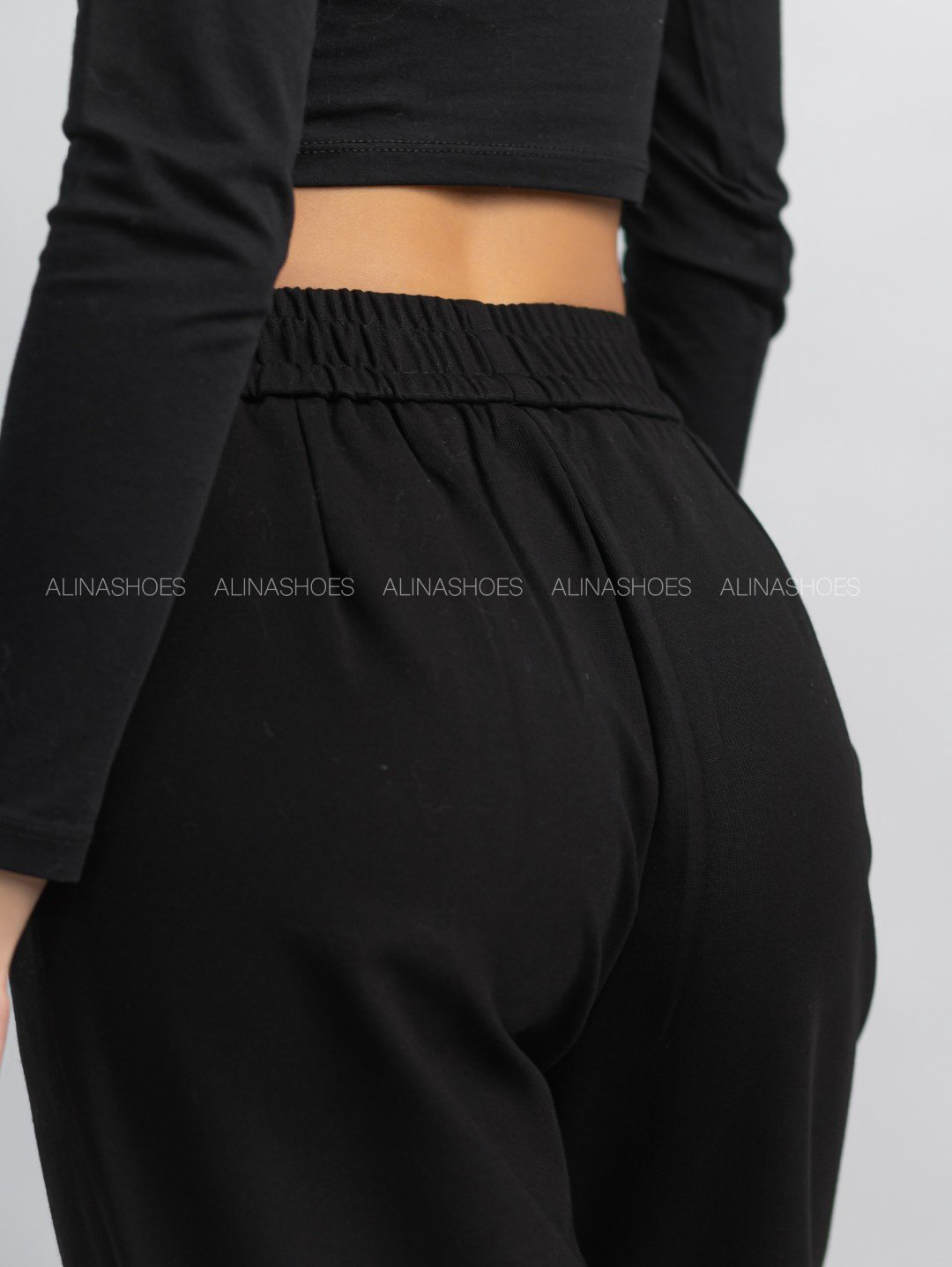 Повседневные брюки alinashoes черный купить,NaN