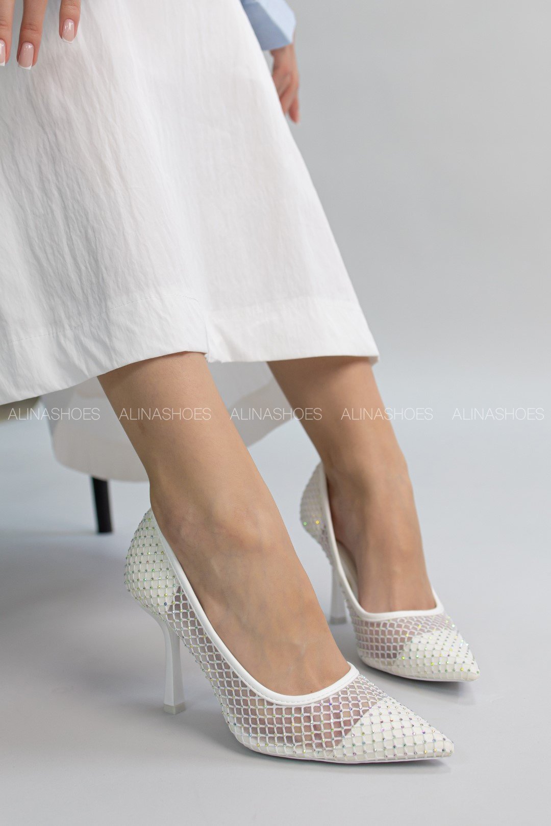 Туфли alinashoes белый купить,NaN