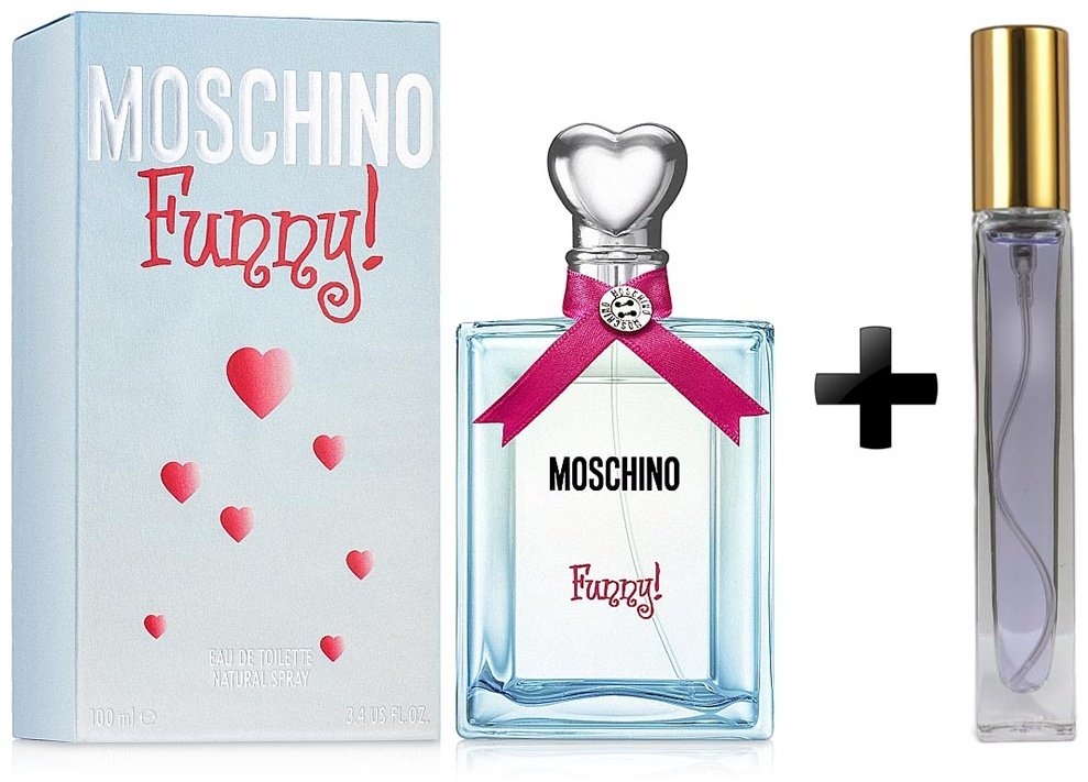 MOSCHINO Funny + атомайзер туалетная вода EDT 110 мл, для женщин купить,NaN