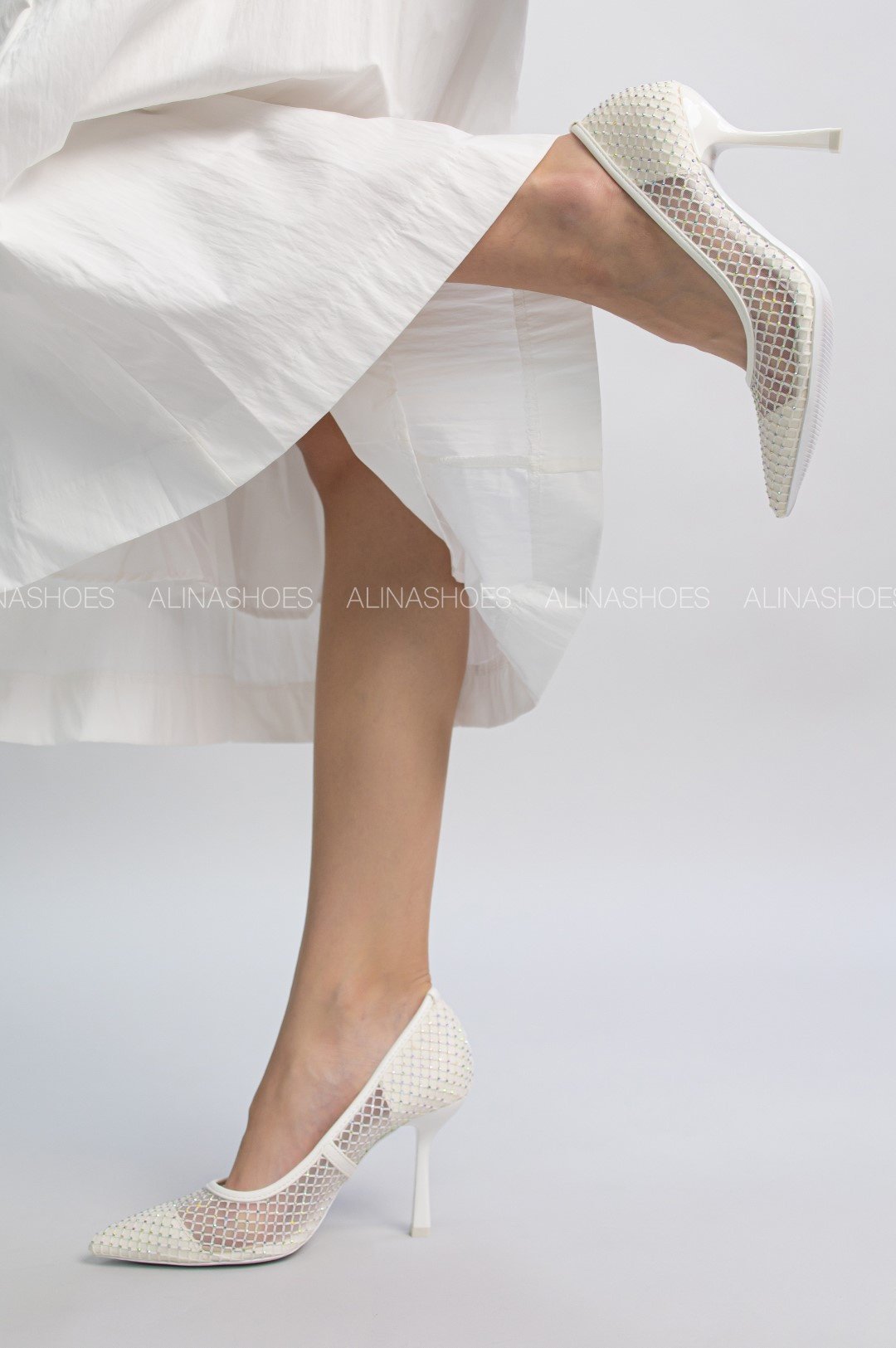 Туфли alinashoes белый купить,NaN