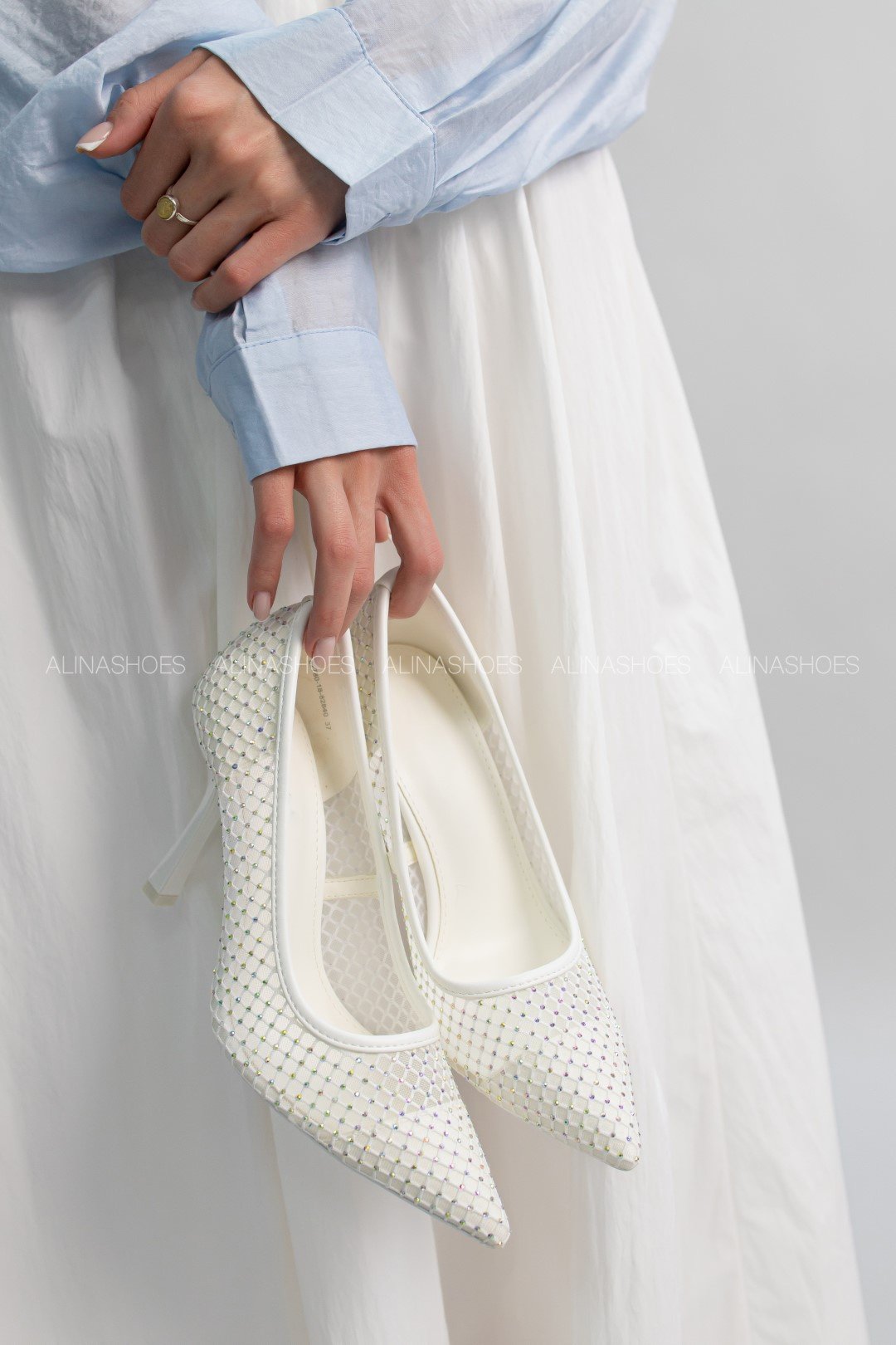 Туфли alinashoes белый купить,NaN