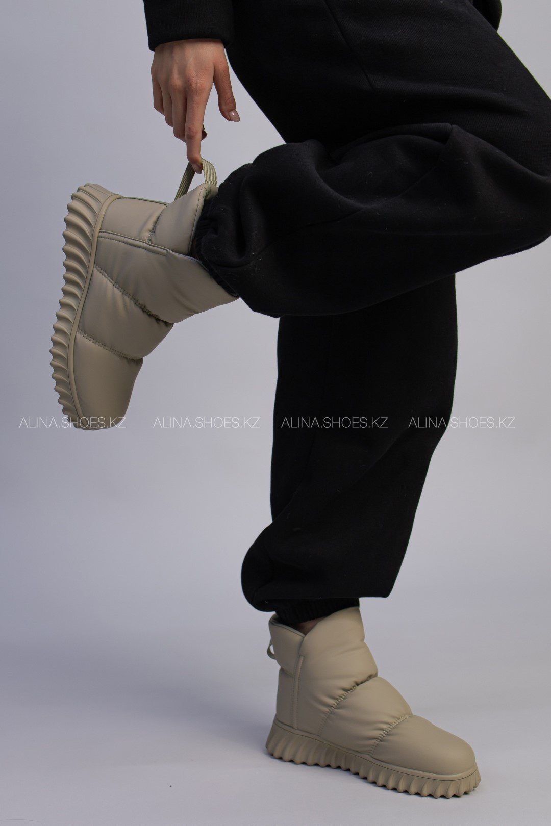 Дутики alinashoes хаки купить,NaN