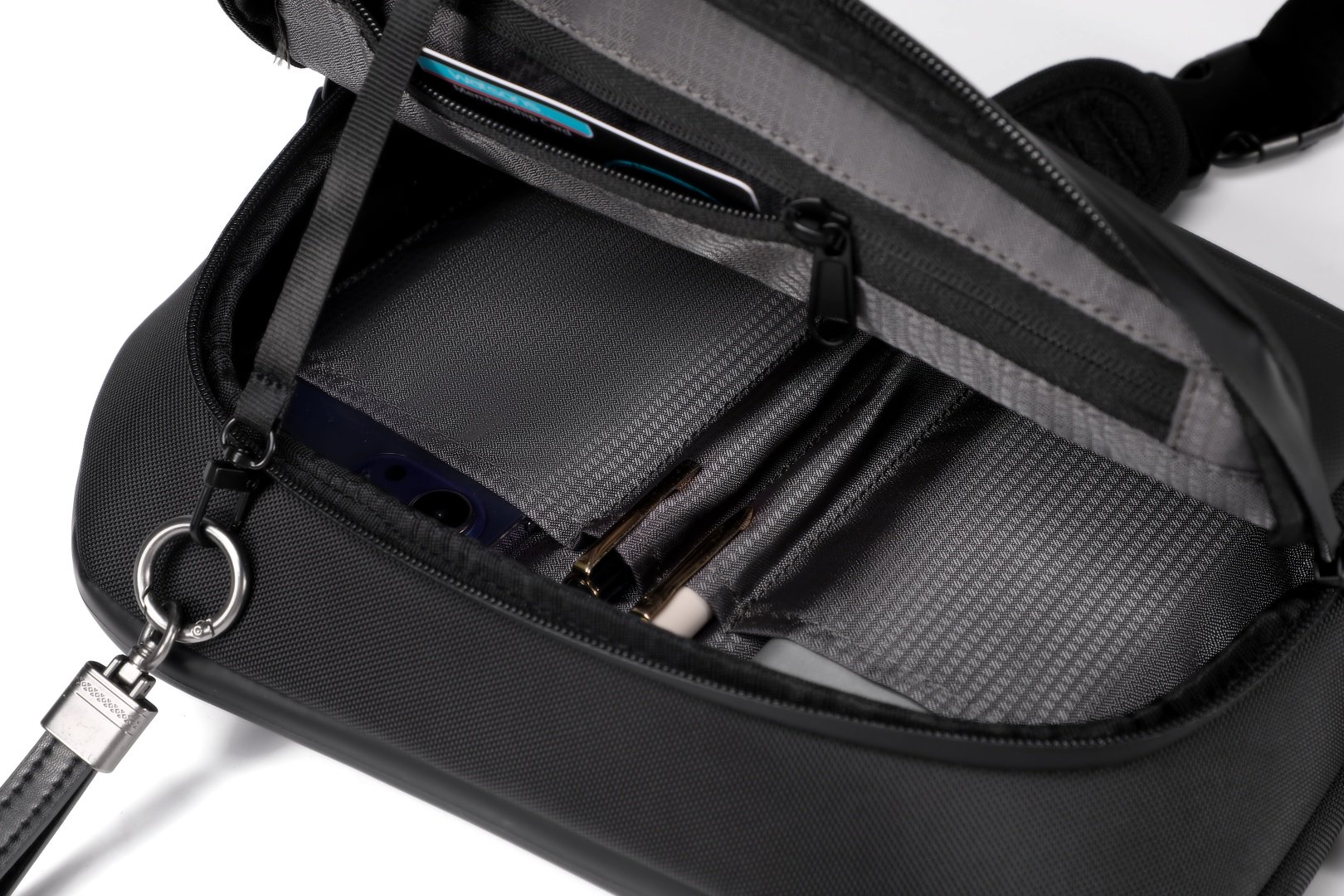 Барсетка LookUm полиэстер черный купить,NaN