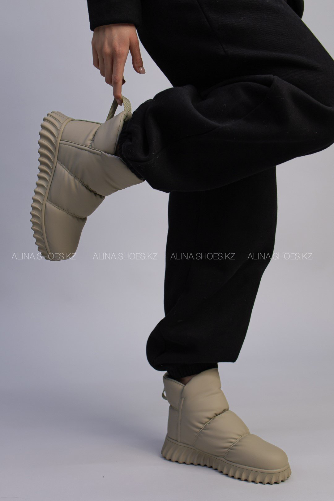 Дутики alinashoes хаки купить,NaN