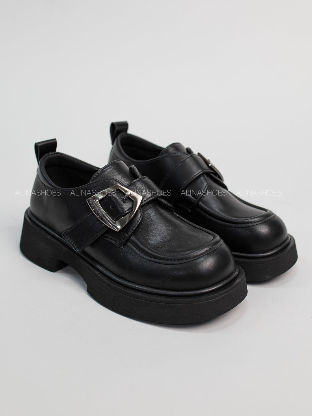 Лоферы alinashoes black 39 купить,NaN