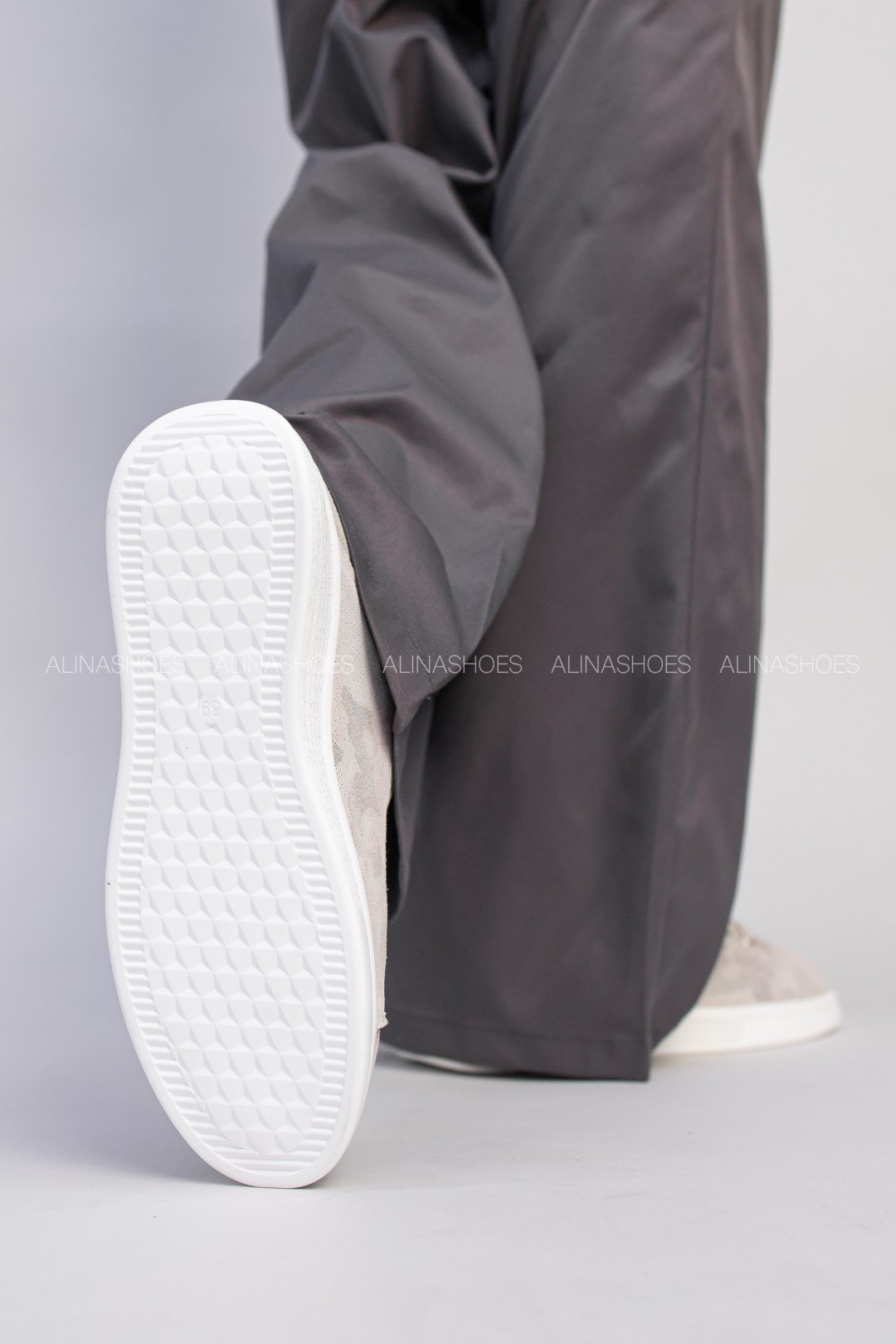Кеды alinashoes серый купить,NaN