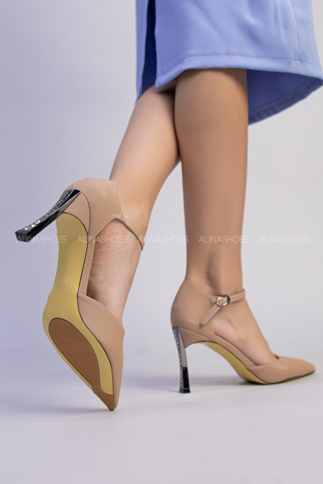 Туфли alinashoes beige 39 купить,NaN