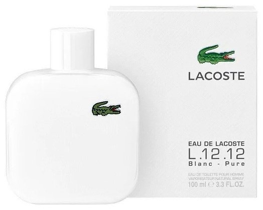 LACOSTE eau de Lacoste L.12.12 Blanc туалетная вода EDT 2 мл, для мужчин купить,NaN