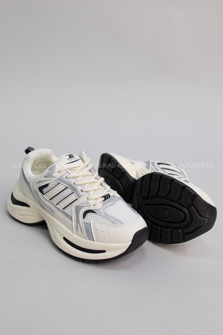 Кроссовки alinashoes серебристый купить,NaN