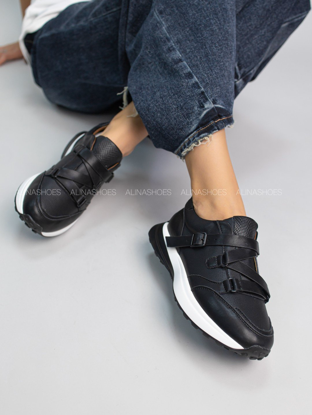 Кроссовки alinashoes кроссовки черный купить,NaN