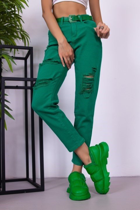 Мокасины alinashoes зеленый купить,NaN