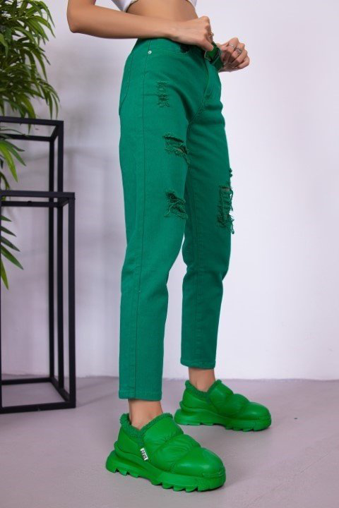 Мокасины alinashoes зеленый купить,NaN