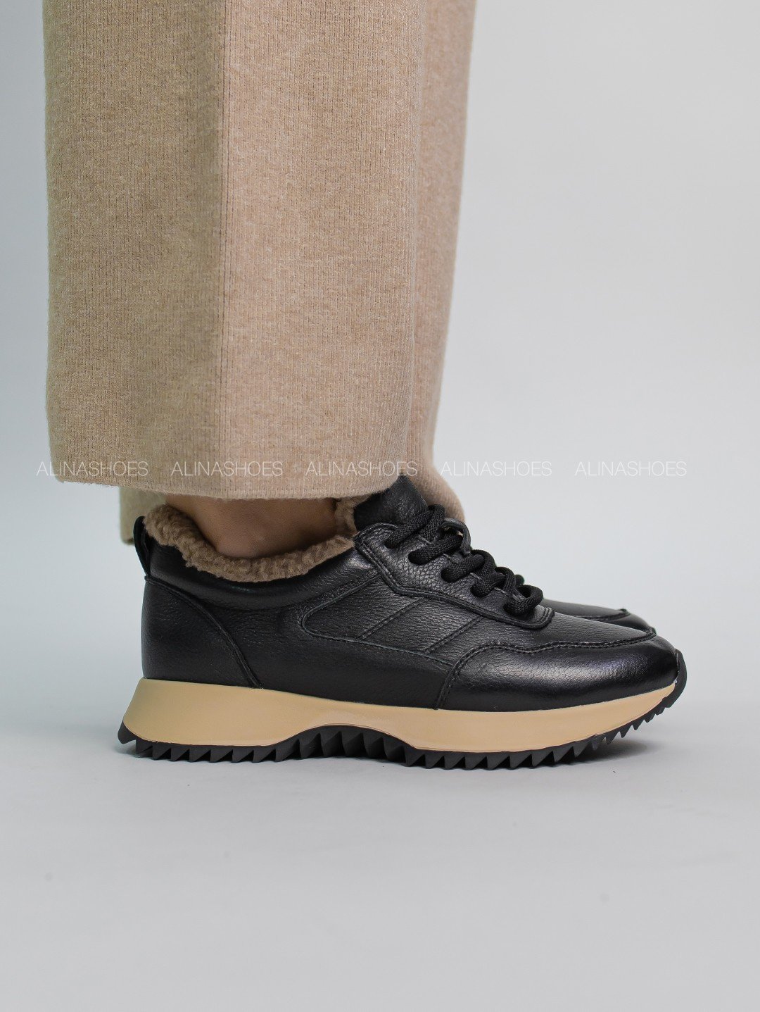 Кроссовки alinashoes черный купить,NaN