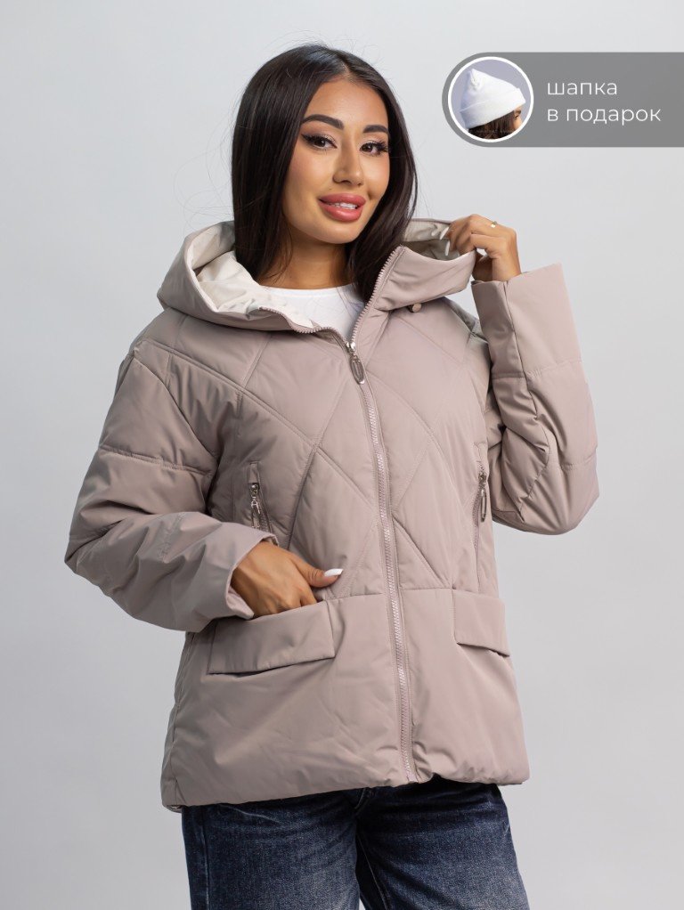 Демисезонная куртка alinashoes бежевый купить,NaN