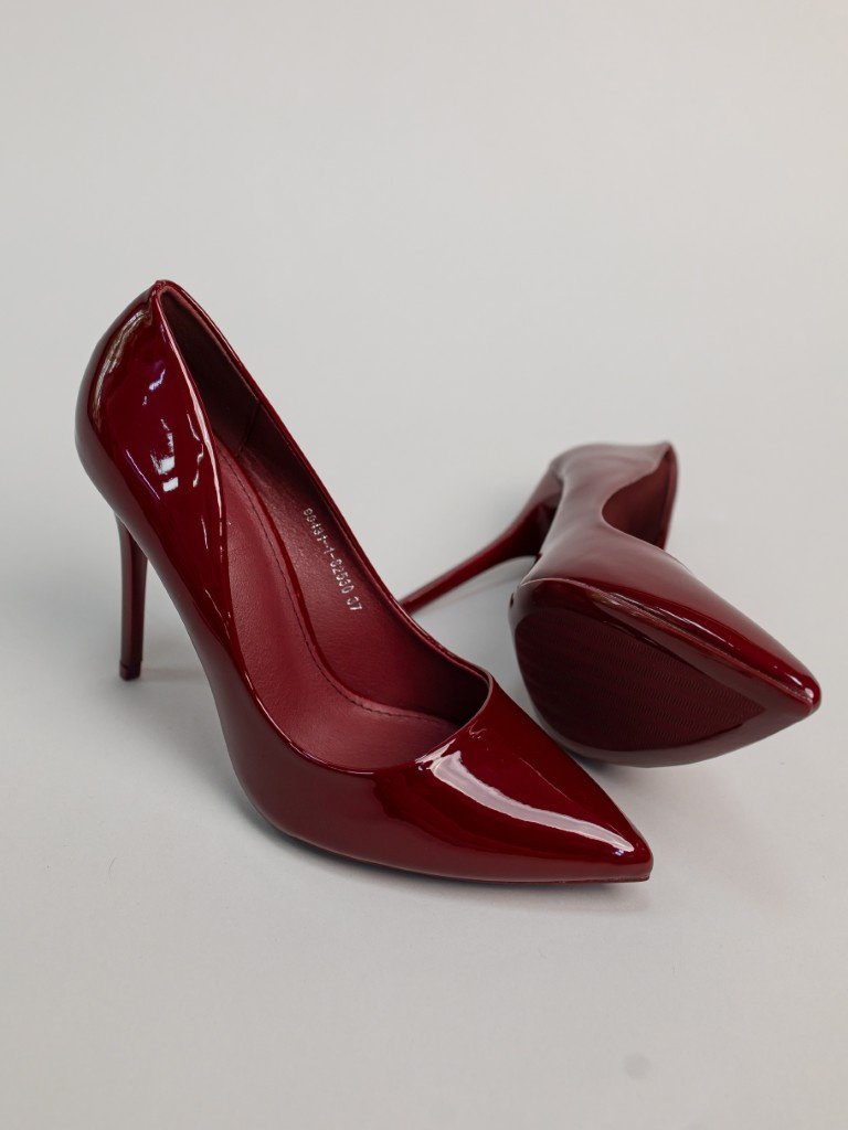 Туфли alinashoes burgundy 38 купить,NaN