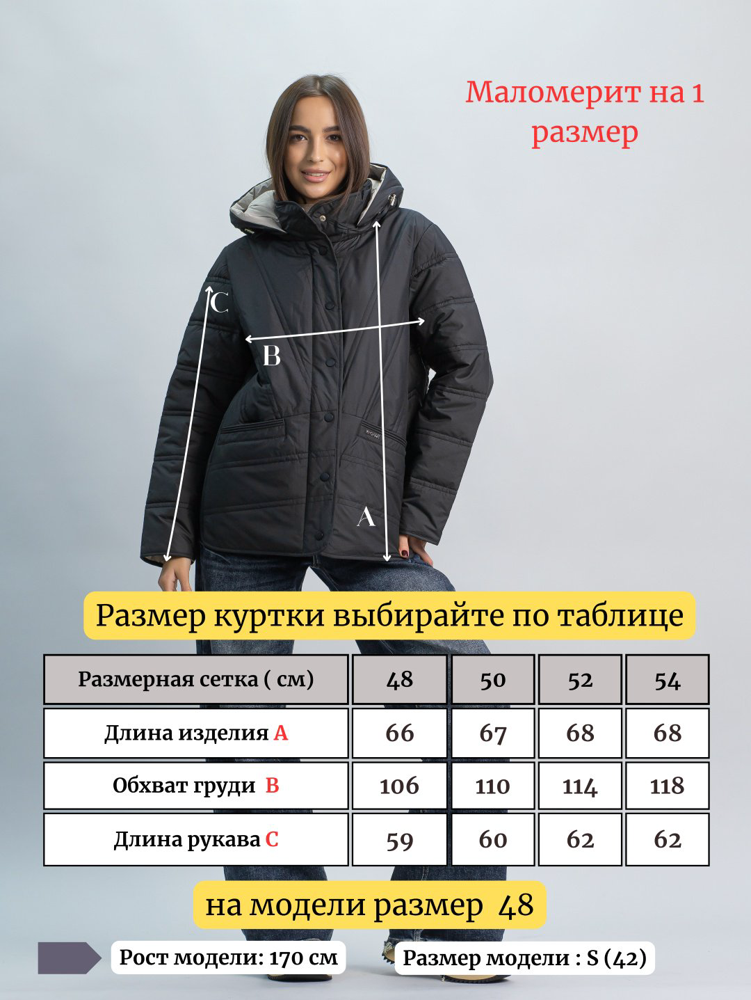 Демисезонная куртка alinashoes черный купить,NaN