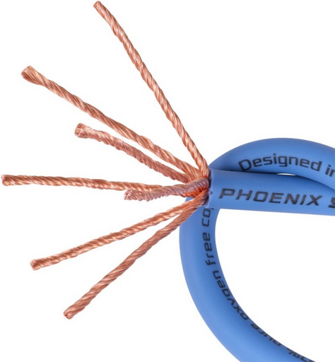 DL Audio кабель Phoenix Sport Power Cable 4 Ga Blue 50м 1 шт 50 м