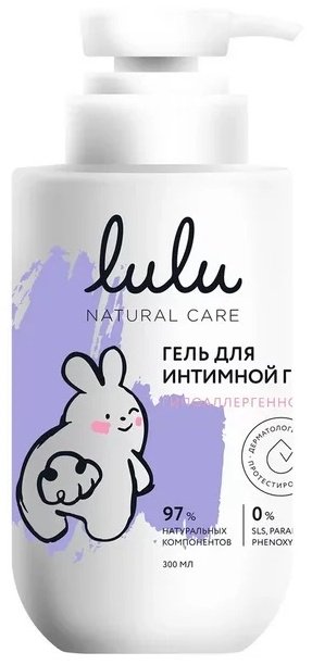 Гель Lulu нейтральный свежий 300 мл купить,2500