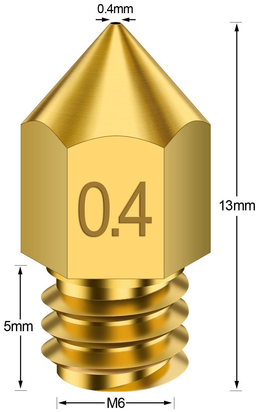 Сопло МК7/МК8 0.4 мм купить,700
