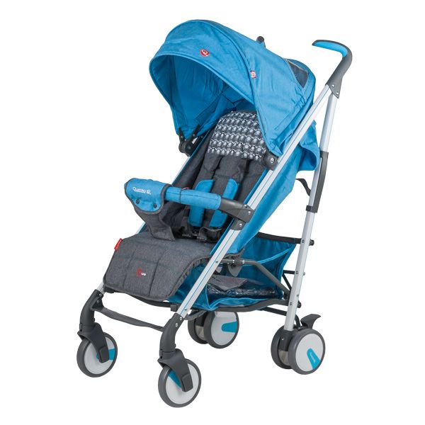 Коляска Adamex Quatro Evo 13 голубая купить,NaN