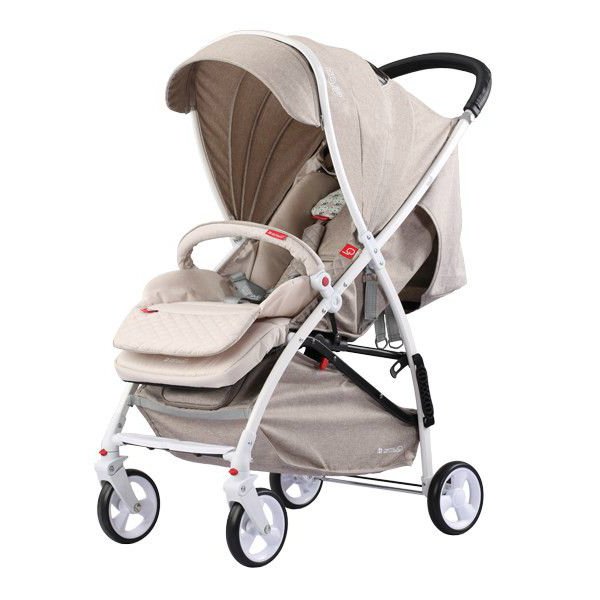 Коляска Adamex Quatro Lion 12 beige бежевая купить,NaN