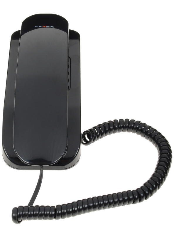 Стационарный телефон Texet TX-215 черный купить,NaN