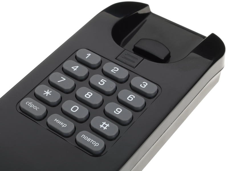 Стационарный телефон Texet TX-215 черный купить,NaN