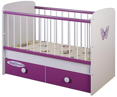 Детская кроватка Glamvers Magic Plus фиолетовая купить,NaN