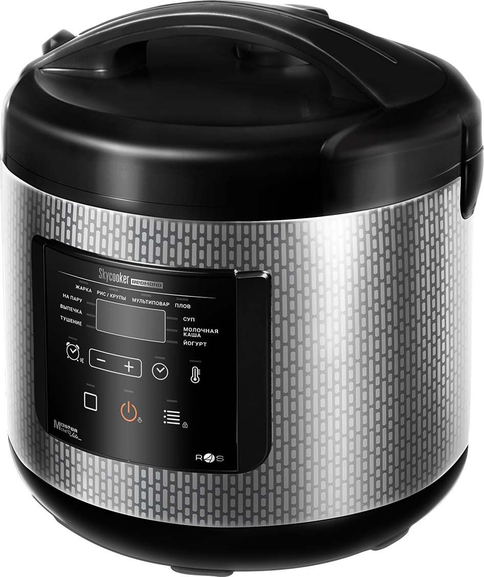 Мультиварка Redmond SkyCooker RMC-M227S серебристо-черная купить,NaN