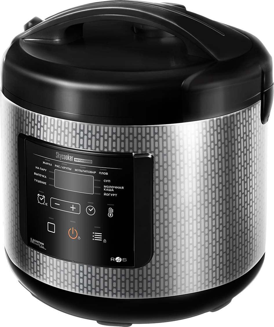 Мультиварка Redmond SkyCooker RMC-M227S серебристо-черная купить,NaN