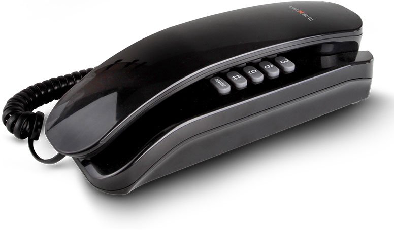 Стационарный телефон Texet TX-215 черный купить,NaN