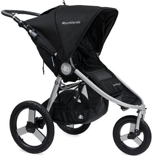 Коляска прогулочная Bumbleride Speed Silver Black черная купить,NaN