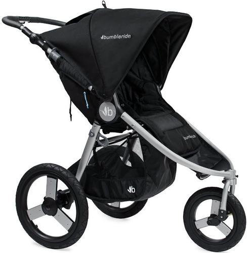 Коляска прогулочная Bumbleride Speed Silver Black черная купить,NaN
