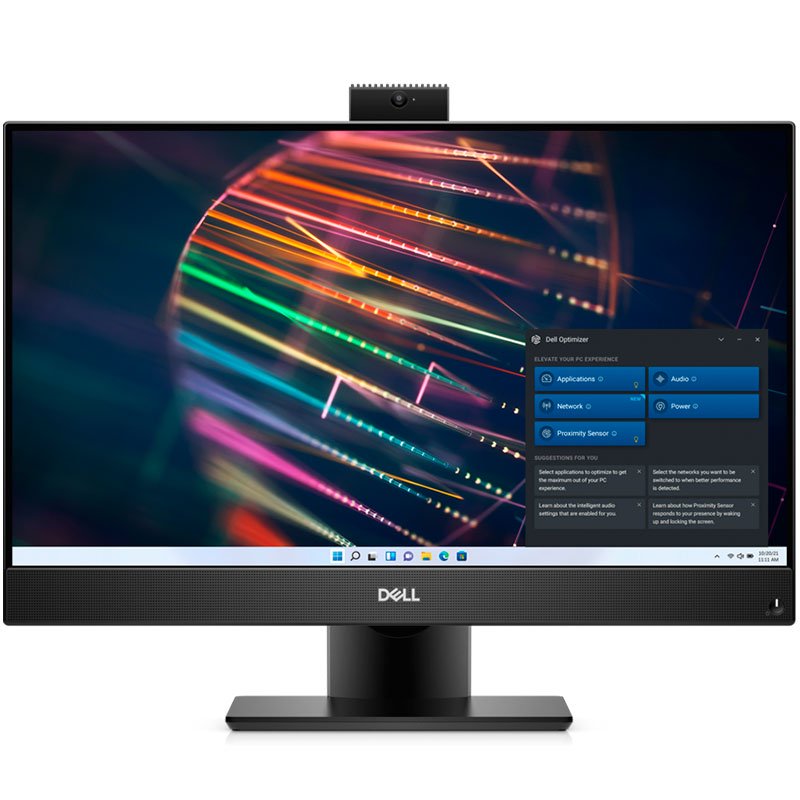 Моноблок Dell Optiplex 5400 AIO 210-BCUL 23.8" черный