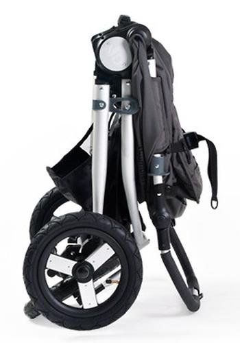 Коляска Bumbleride Indie Silver Black черная купить,NaN