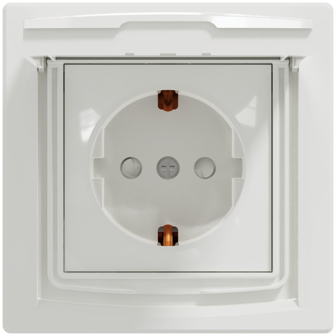 Розетка Schneider EPH3100321, белый купить,NaN